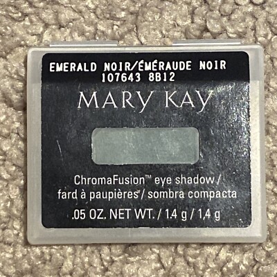 Mary Kay Chromafusion Eye Shadow Emerald Noir 107643 New in Box Free Shipping
