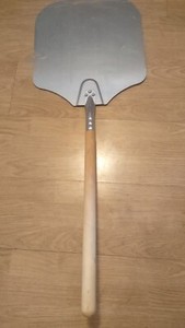 NEW Large Metal Pizza Peel Wood Handle 