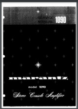 Marantz Model 1090 Stereophonic Amplifier Service manual 32 pages