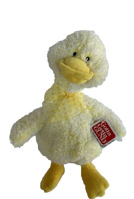 Gund Flappy Duck Baby Easter Spring Plush Stuffed Animal Gift Yellow 10  Tags