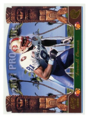 TERRELL OWENS 2001 Pacific Pro Bowl Die-Cut #16