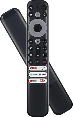 RC902V FMR1 Remote Control for TCL 4K/HD/Smart Android TVs NO Voice Function
