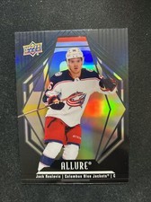22-23 UD Allure Hockey Black Rainbow 78 Jack Roslovic