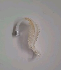 Ricambio per lampadario in vetro di Murano foglia bassa opale oro imbocco 16 mm