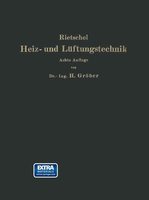 H. Rietschels Leitfaden Der Heiz- Und Lüftungstechnik | Buch |