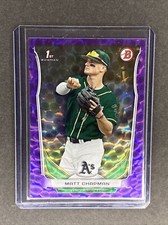 2014 Bowman Draft Purple Ice RC #60/99 | Matt Chapman | Oakland Athletics A’s