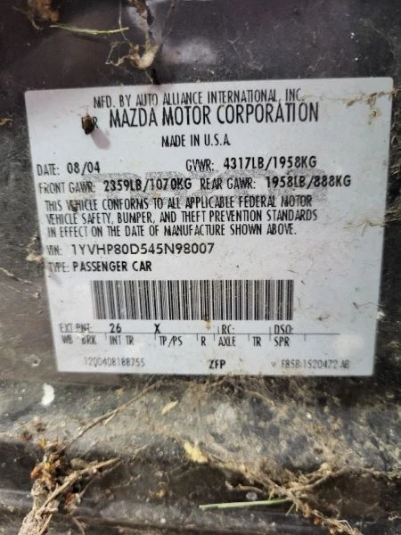 Antena MAZDA 6 2004 1926621 Foto 3 de 4