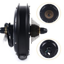 Electric Bike Brushless Gear Hub Motor Rear Wheel E-Bike Hub Motor 1500W 48V