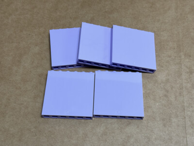 LEGO Parts - Lavender Panel 1 x 6 x 5 - No 59349 - QTY 5 | eBay