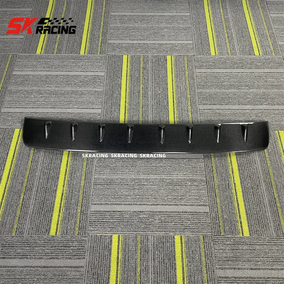 Alerón de techo trasero de fibra de carbono real para Porsche Panamera 971 2017-2023 Foto 4 de 4