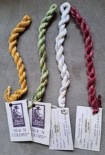 The Thread Gatherer Silk 'n Colors lot of 4
