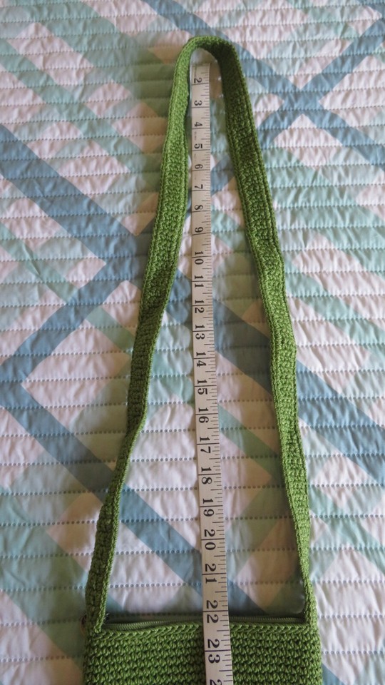 THE SAK Rad Crochet Craze Crossbody Bag Green eBay