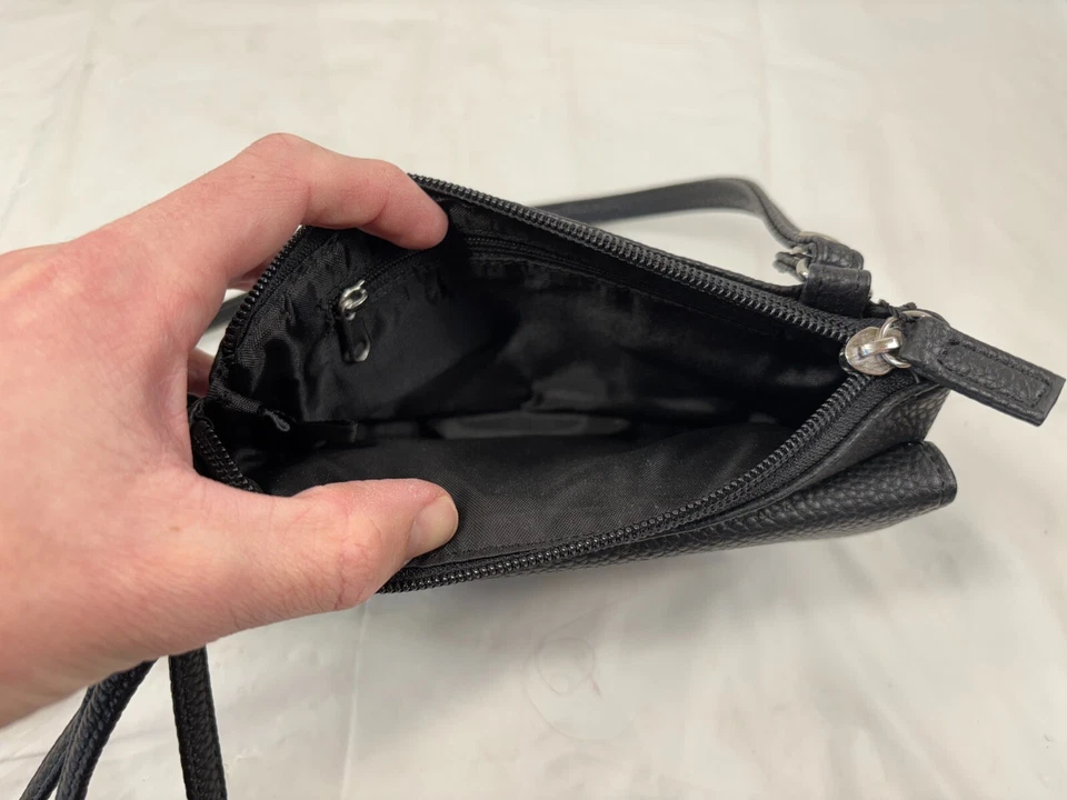 Mundi Chelsea Bandolera Negra Pulsera Nueva Foto 3 de 4