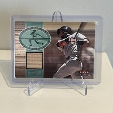 2002 Fleer Tradition Lumber Company Nomar Garciaparra Red Sox Game Used Bat Rare