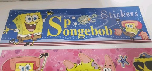 SpongeBob SquarePants Huge Stickers Y2K New - Picture 3 of 5