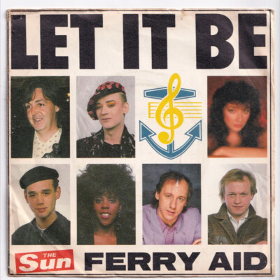 (nT570) Ferry Aid, Let It Be - 1987 - 7'' vinyl