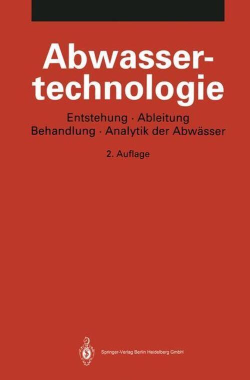 Thumbnail - Abwassertechnologie | K. Pöppinghaus (u. A.) | Taschenbuch | Paperback