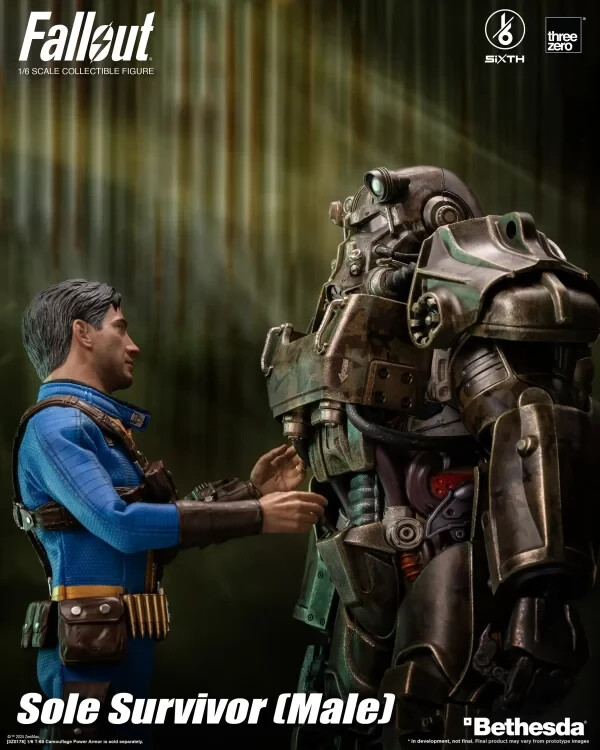 threezero 1/6 フォールアウト ソール・サバイバー 男 3Z0541 Threezero Fallout 1/6 Sole Survivor (Male) Figure from Japan | eBay