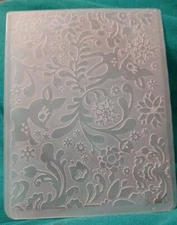 Sizzix Embossing Folder Deer Snowflakes Poinsettias