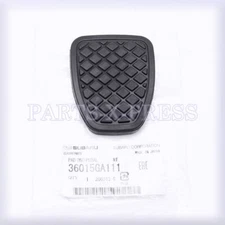 GENUINE SUBARU FORESTER IMPREZA LEGACY BRAKE & CLUTCH PEDAL PAD COVER 36015GA111