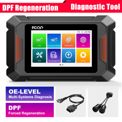 FCAR F804 OBD2 Scanner DPF Regen EPB SRS ABS TPMS All System Diagnostic Tool