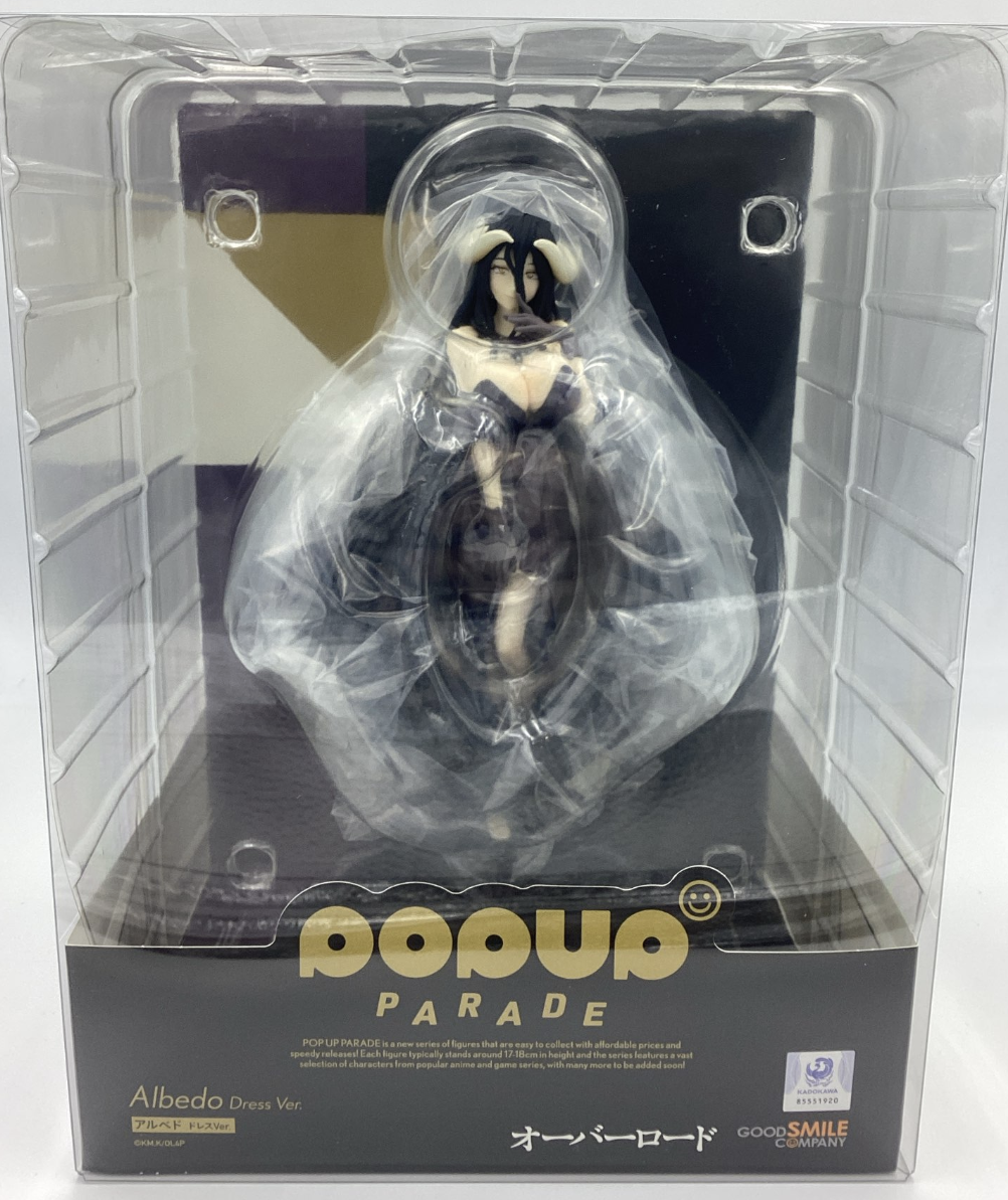 POP UP PARADE Overlord Albedo Dress Ver. Toy Figure New Box POP UP PARADE Overlord Albedo Dress Ver. Toy Figure New Box