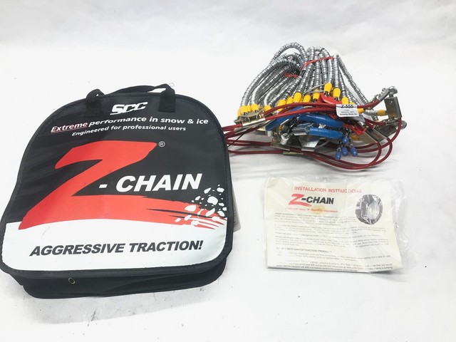 SCC Z Chain Diagonal Cable Tire Snow Chains Stock No Z 555 FAST 