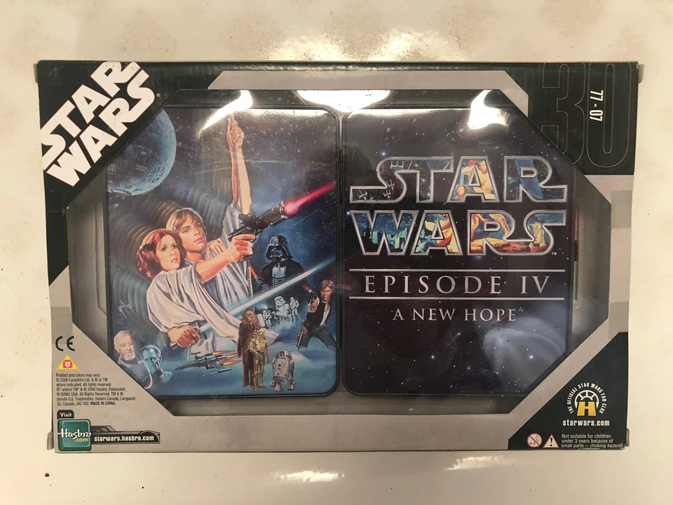 Star Wars COMMEMORATIVE TIN COLLECTION Sandtrooper Leia Vader C3PO A New HopeNEW - Image 4 of 4
