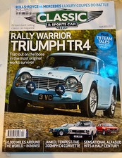 Classic Sports Car April 2021, C4 Corvette, Alfasud Half Century, Mercedes 540K