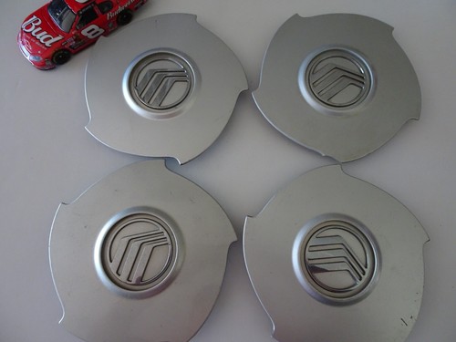 Set of 4 1993-98 Mercury Villager Silver OEM Wheel Center Cap # F3XA-1A065AA - Picture 2 of 6