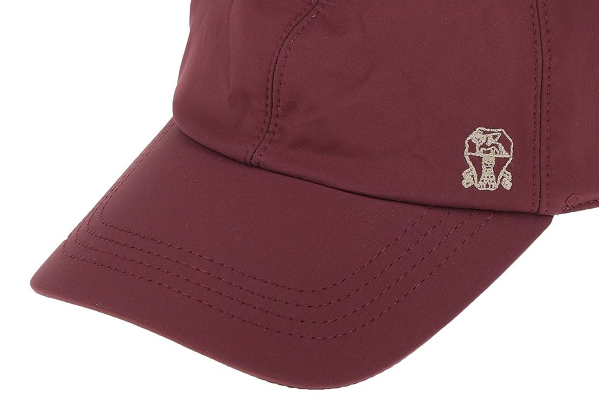 Brunello Cucinelli Logo Cap Baseball Cap Golf Hat Beanie New