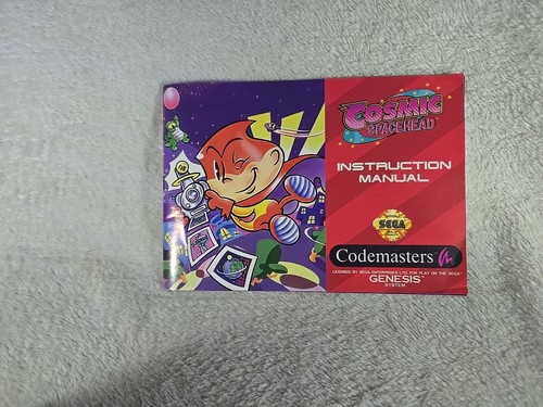 Cosmic Spacehead Sega Genesis CIB testato autentico - Foto 5 di 9