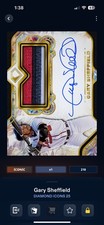TOPPS BUNT DIGITAL 2025 Diamond Icons Signature Relic Gary Sheffield - Iconic 
