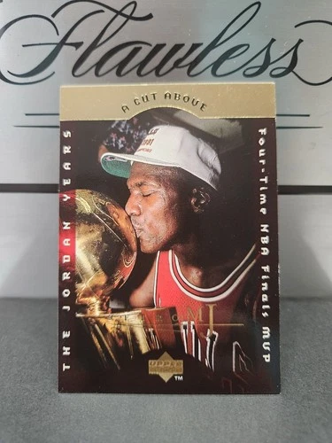 1998-99 Upper Deck Retro M J A Cut Above Card # 58 Michael Jordan