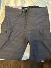 O Neill Men's 20" Outseam 4-Way Stretch Boardshort Black Brand New size 30