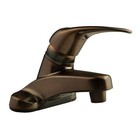 American Motorhome RV 4" Bronze Single Lever Bathroom Tap DF-PL100-ORB