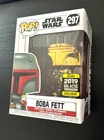 Funko Pop! Star Wars: Boba Fett #297, Gold Chrome, 2019 Galactic Conv. *Vaulted*
