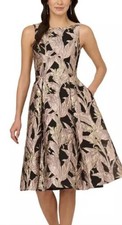 adrianna papell Gorgeous Kocktail dress Size 0 Color Black Blush