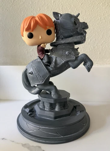Funko Pop! Vinyl Ron Weasley #82 on Chess Horse Harry Potter 8.25” (no box)