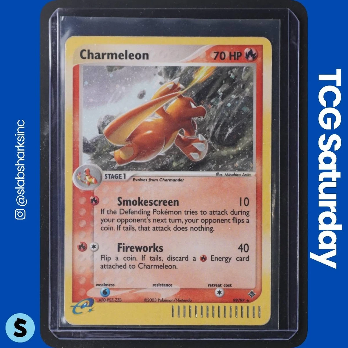 Charmeleon Pokémon TCG EX Dragon Individual Collectible Card Game