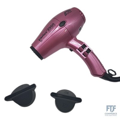 Parlux Profi-Haartrockner 3500 SuperCompact Ceramic + Ionic, rosa