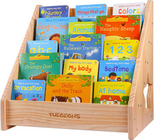 Montessori Bookshelf,Toddler Bookshelf for Kids,Organize Your Little One's Readi