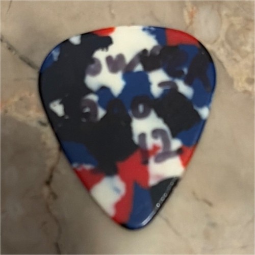 Fender Multicolor Celluloid Guitar Pick for Acoustic Electric Guitar