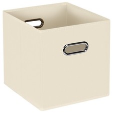STOREONE Fabric Storage Bins Cubes Baskets Containers- 11X11X11 with Dual Ha...
