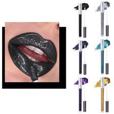 Women Girls Lip Gloss Metallic Liquid Lipstick Raves 1Pc Trendy Cosmetic