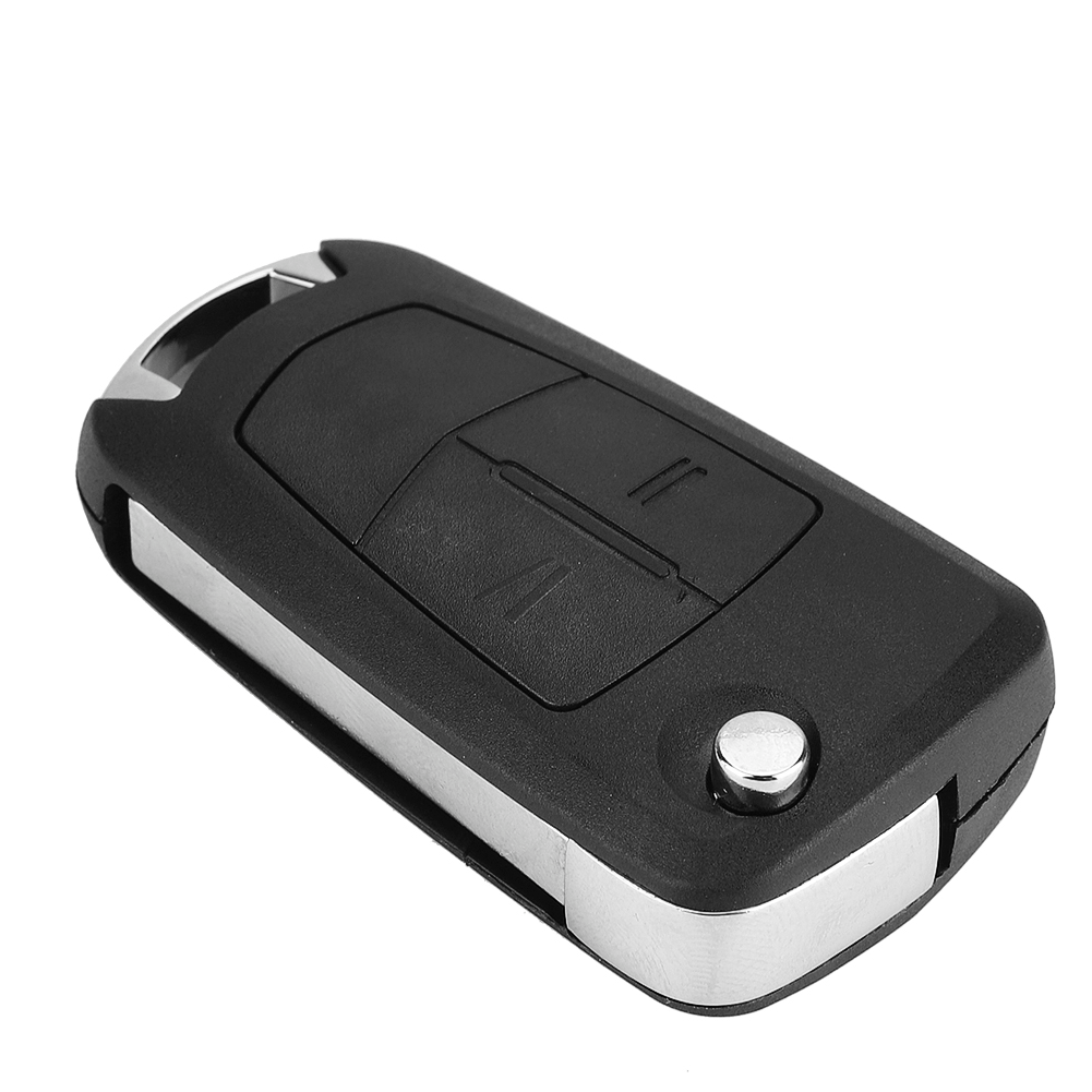 › Flip 2 Button Remote Key Fob Case Shell Cover For Corsa