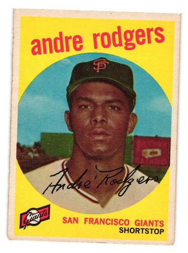 Andre Rodgers #216 1959 Topps card