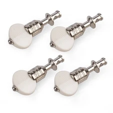 Waverly Ukulele Friction Tuning Pegs, Set of 4 with Ivoroid Knobs