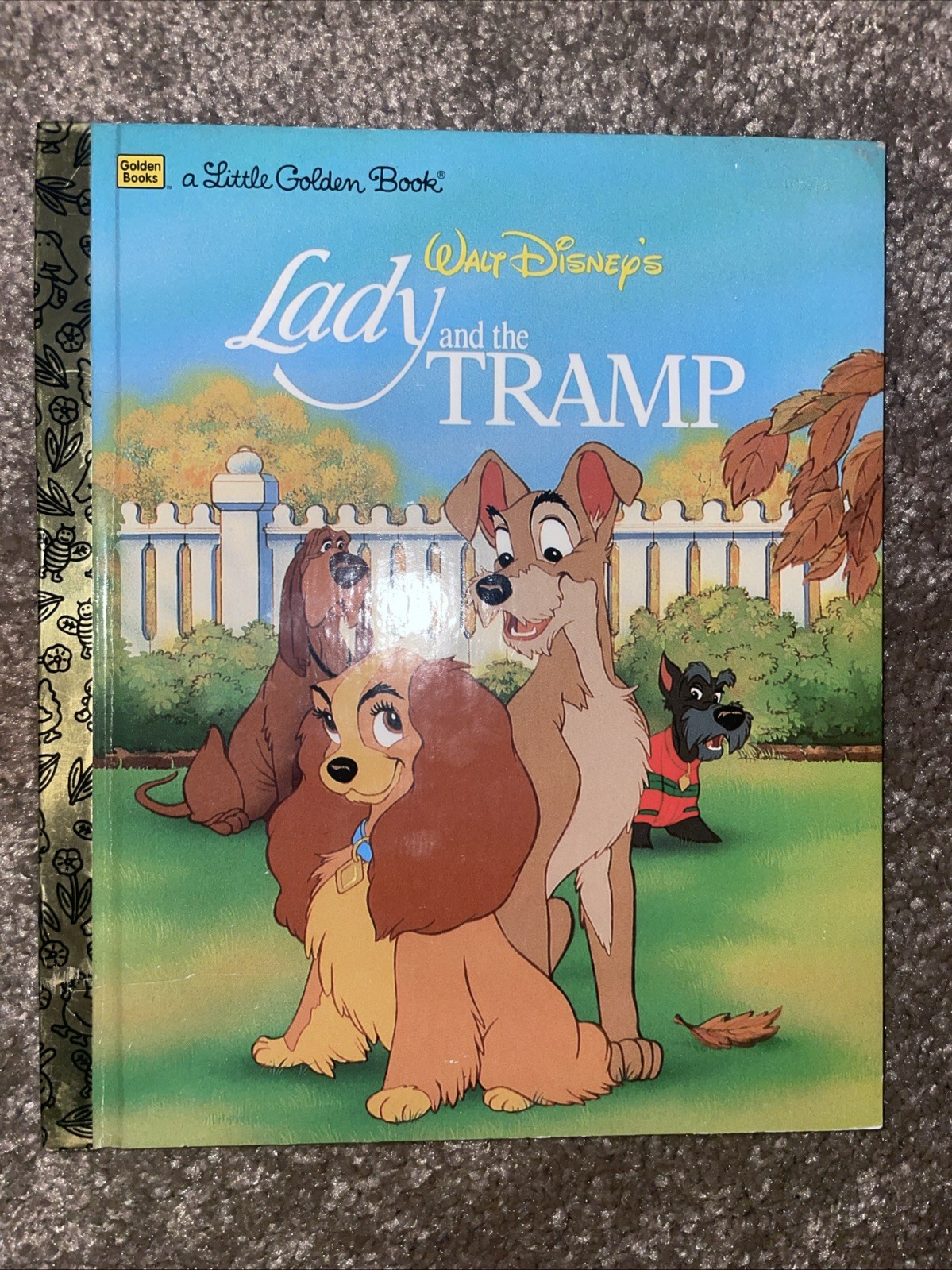 A Little Golden Book: Walt Disney's Lady From Lady and The Tramp
