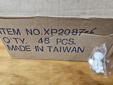 Lot of 48 VTG Miniature White Alabaster Resin Cherub Angel Craft Figure Statue